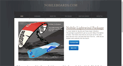 Desktop Screenshot of nobileboards.com